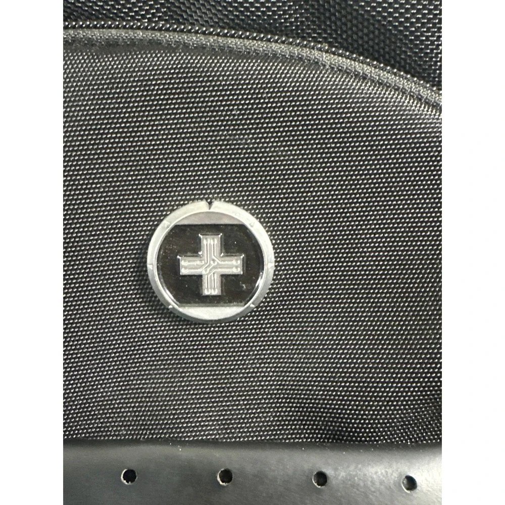 SwissGear Laptop Backpack Black Ballistic Nylon Travel Business School Bag